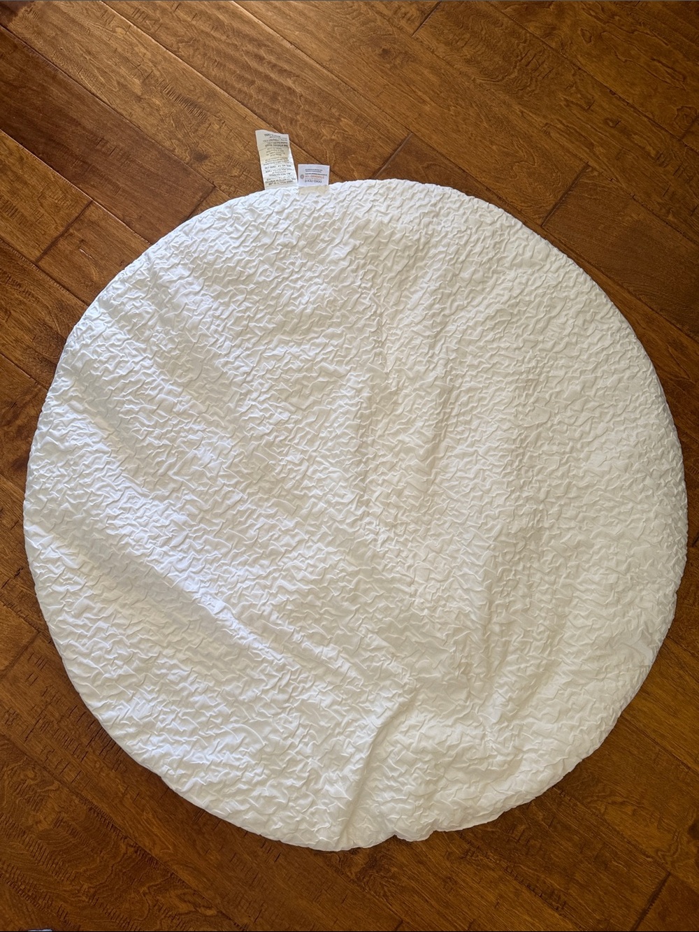 White round mat for baby